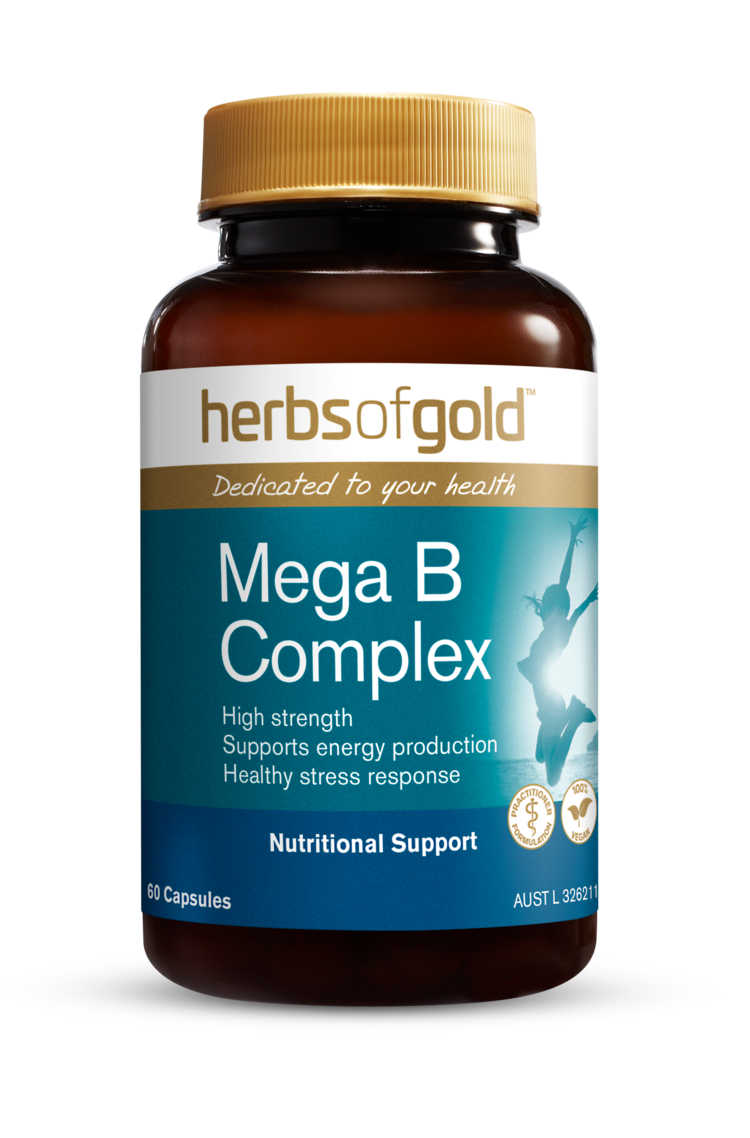 Mega B Complex - Herbs Of Gold | Healthkick Vitamin Centre